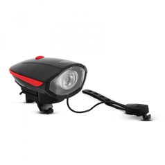   Kerékpár lámpa elektromos kürttel - XPE LED - 400 mAh - 450 lm - IP55